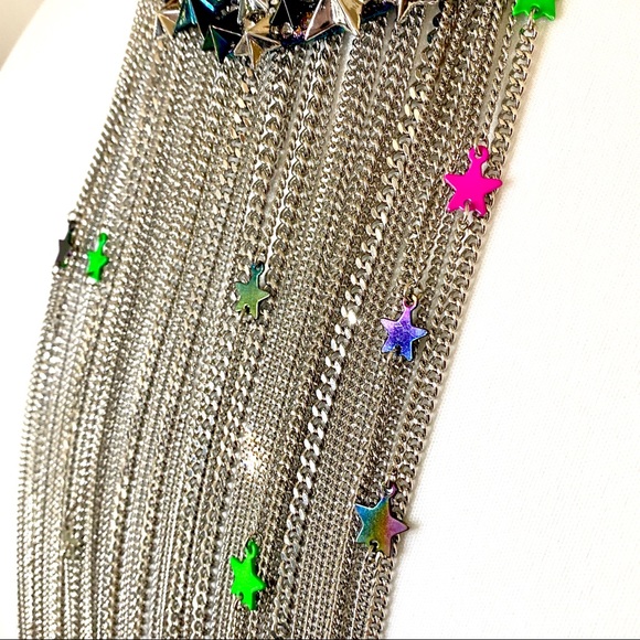 Betsey Johnson 'Star Power' Necklace/Bracelet Set NWT/HTF - Picture 4 of 14